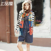 松牛仔背带裤 女 长裤N095212013秋季<em>连体</em>裤