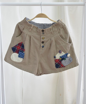 淘宝聚划算购物<em>短裤</em>3322新款灯芯绒<em>短裤</em> 秋装