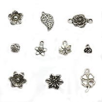 叶手机壳DIY材料包 小雏菊 五朵花 水钻 五叶花