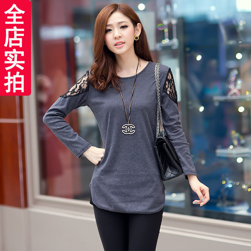 算购物<em>长袖</em>2013秋装新款哥弟正品<em>长袖女T恤</em> 