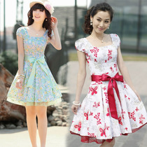 <em>淘宝</em>聚划算购物阿依莲<em>连衣裙</em>夏装新款公主裙淑