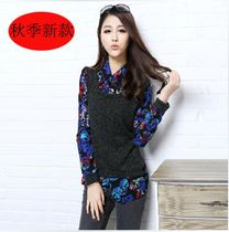 <em>淘宝</em>聚划算<em>购物</em>翻领<em>两件套</em>秋冬<em>女装</em>新款加绒加