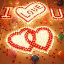 淘宝聚划算购物浪漫无香<em>漂浮</em>蜡烛 浪漫结婚蜡