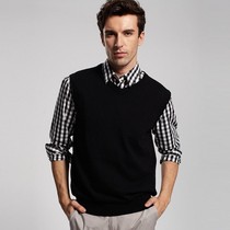 Burton外贸原单 BURTON男士V领<em>针织</em>背心春秋