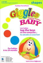 198包邮※英语软件 Giggles Computer Funtime For Baby - Shape 价格:10.00