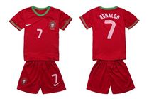 portugal 2012-2013 home kids/baby shirts 7#RONALDO 价格:65.00