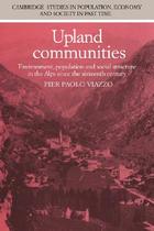 【预订】Upland Communities: Environment, Population and 价格:1492.00