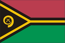 120599 瓦努阿图 Vanuatu 国旗防水不干胶贴纸随意贴 价格:3.00