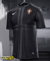 Player version,Top thai,Portugal 2013/2014 away black jersey 价格:80.00