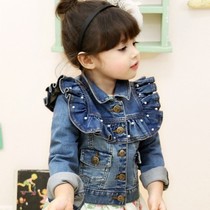 牛仔服<em>春秋</em>装百搭牛仔<em>外套女</em>韩版潮新短款韩国