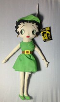 Kellytoy Betty Boop Peter Pan Betty Plush Doll w/ Tags 1999 价格:180.00