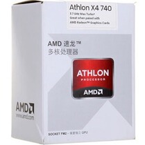 AMD速龙IIX4 740主频3.2G四核CPU盒包FM2接口740不带GPU配F2A55 价格:435.00