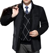 季新款夹克男薄休闲立领夹克衫韩版修身<em>上衣</em>棒