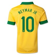 Players Brazil 13/14 shirt NEYMAR JR巴西主场球员版10号内马尔 价格:65.00