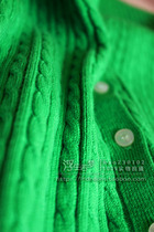 淘宝聚划算购物单排扣彩色扣子<em>短款</em>春秋女<em>针织</em>