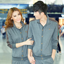 运动服春秋装正品耐克<em>阿迪</em>情侣运动套装男士纯