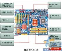 固态供电映泰TP43E XE 775 45nm 65 nm 通吃P45 、P43D3 价格:95.00