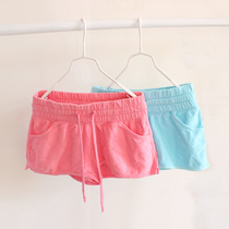 热裤FOREVER21 女装 F21纯色全包裹<em>紧身</em>运