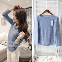 学院风女装 宽松休闲卡通针织毛衫短款<em>毛衣</em>外