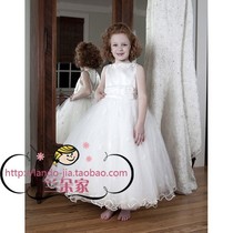 淘宝聚划算购物灰<em>姑娘韩版</em>公主裙演出服 儿童