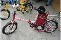 厂家直销18寸电动车,折叠电动自行车,电动折叠学生车,带脚踏 价格:550.00