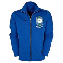 英国代购正品 NIKE 12款巴西队拉链夹克外套Brazil N98系列 -蓝色 价格:798.00
