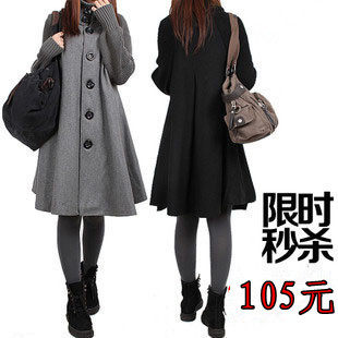 淘宝聚划算购物大衣2013秋新款<em>女装韩版</em>OL羊