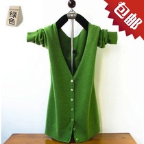 羊绒衫【天天特价】V领羊绒衫清仓特价女低领