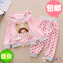 淘宝聚划算购物<em>女童秋装</em>婴幼儿服装婴儿童装春