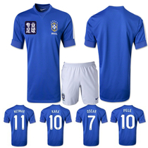 员版2013-2014巴西13-14主场\/客场队服球服足