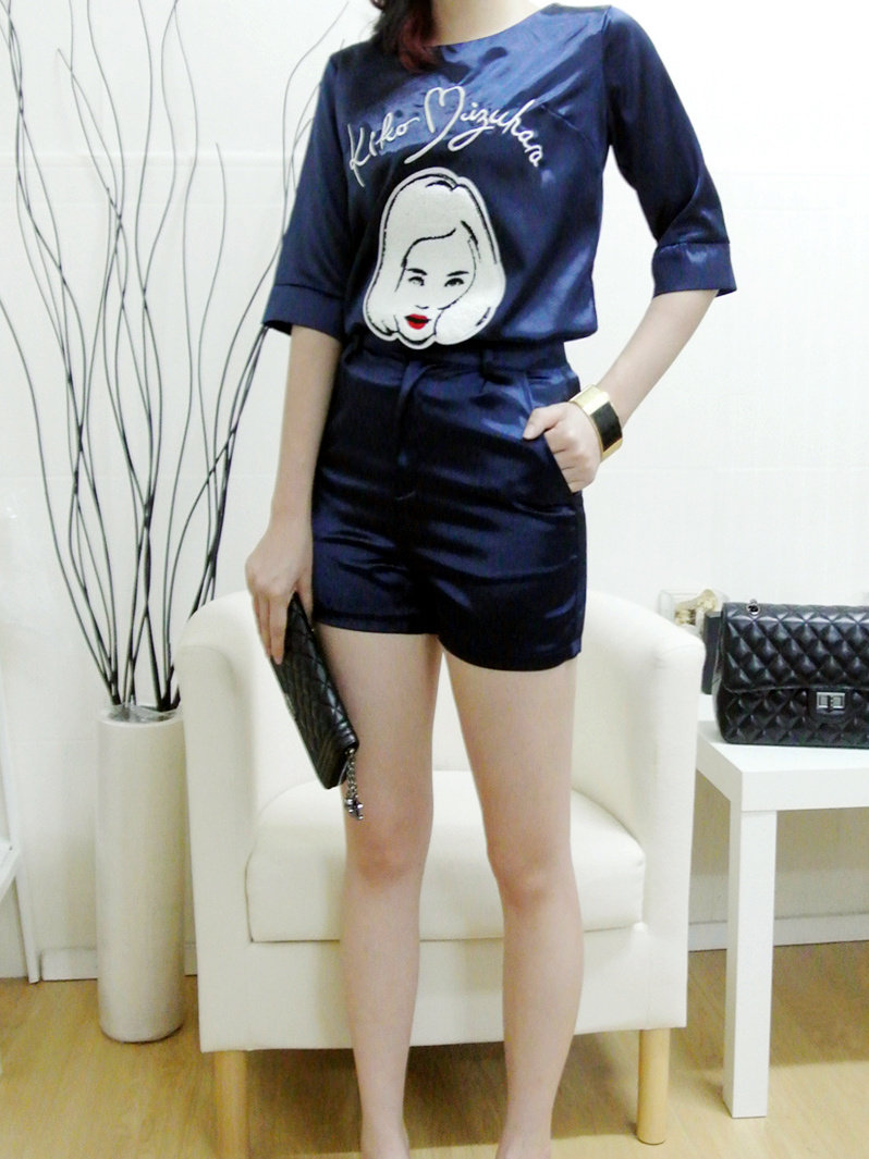 头像中袖春夏装少女装<em>秋</em>衣服潮韩版宽松蝙蝠衫