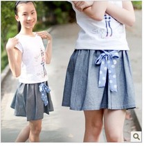 淘宝聚划算购物儿童<em>短裙</em>Gabbyloop加比瑞 <em>女童</em>