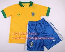 thailand Brazil Home Soccer Jersey/football shirt 13/14 价格:60.00