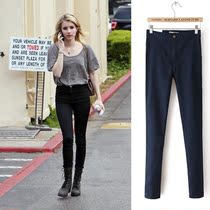 AmericanAmerican Apparel复古高腰<em>牛仔短裤</em>