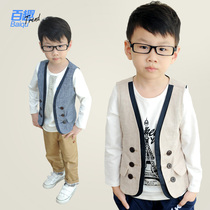 淘宝聚划算购物<em>男童背心</em>2013秋冬新款女童装