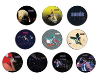 SUEDE head coming up,trash,filmstar BADGE SET 3.2cm 胸章徽章 价格:76.00