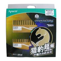 宇瞻Apacer猎豹超频内存DDR3 2133 8G(4gx2) 套装 台式机cl9 价格:525.00