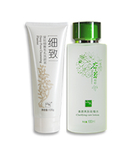 雨水特价洁面泡泡 摩丝 精华液 组合 雨水化妆品