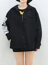 淘宝聚划算购物<em>女夹克牛仔外套</em> 女 短款夹克牛