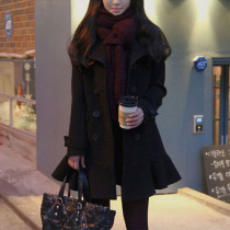 淘宝聚划算购物<em>毛呢</em>2013秋冬<em>毛呢外套</em>女<em>中长</em>
