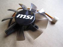 微星msi N220 N220GT显卡风扇 扇叶直径6.5cm 孔距等边3.3cm 价格:15.00