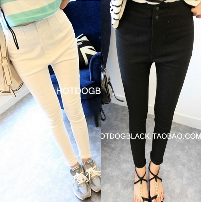 淘宝聚划算购物<em>高腰</em>款<em>妮子短裤</em>女韩版靴裤女秋