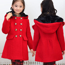 <em>淘宝</em>聚划算<em>购物女童</em>大衣韩时尚2013冬装新款