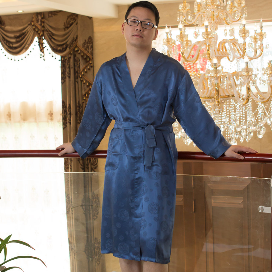 男<em>睡袍</em>2件包邮 秋冬新款正版<em>睡袍</em>双C字母珊瑚