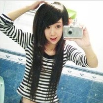 精品导购时尚 <em>发型</em>假发 短发 <em>女圆脸</em> 时尚短发 