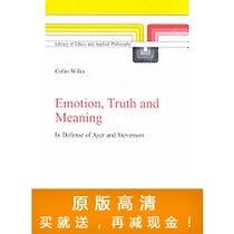 Emotion, Truth and Meaning, In Defense of Ayer and Stevenson 价格:7.50