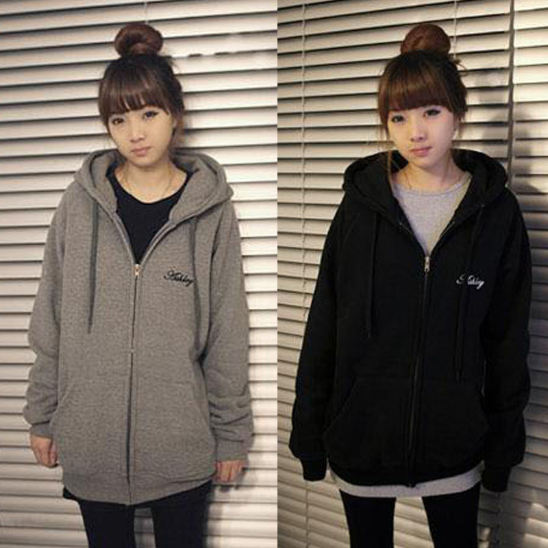 冬装2013秋冬装新款韩版<em>大码</em>女装宽松抓绒加