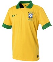 巴西团购正品巴西球衣13-14赛季巴西国家队足
