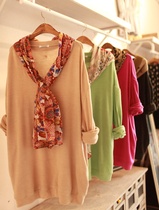 宝聚划算购物单褶日本原单长袖可爱刺绣<em>开衫</em>外