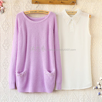 淘宝聚划算购物<em>紫色</em>新款显瘦秋冬女士加厚加绒